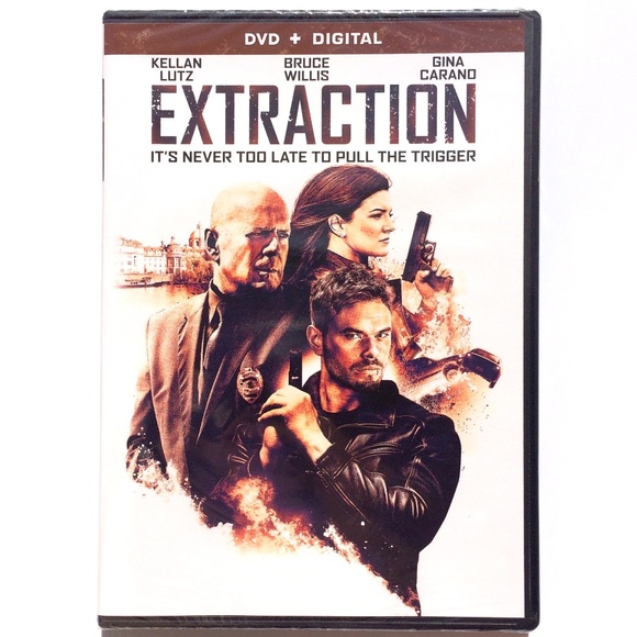 🦋 Extraction DVD 2015 Kellan Lutz Bruce Willis Gina Carano 031398237426 sealed - Picture 3 of 5
